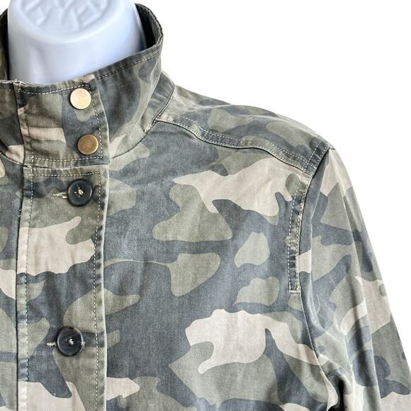 Lucky Brand Camo Utility Jacket Size M‎ - Picture 7 of 9